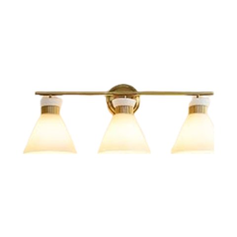 Three-light vanity bar